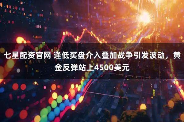 七星配资官网 逢低买盘介入叠加战争引发波动,黄金反弹站上4500美元